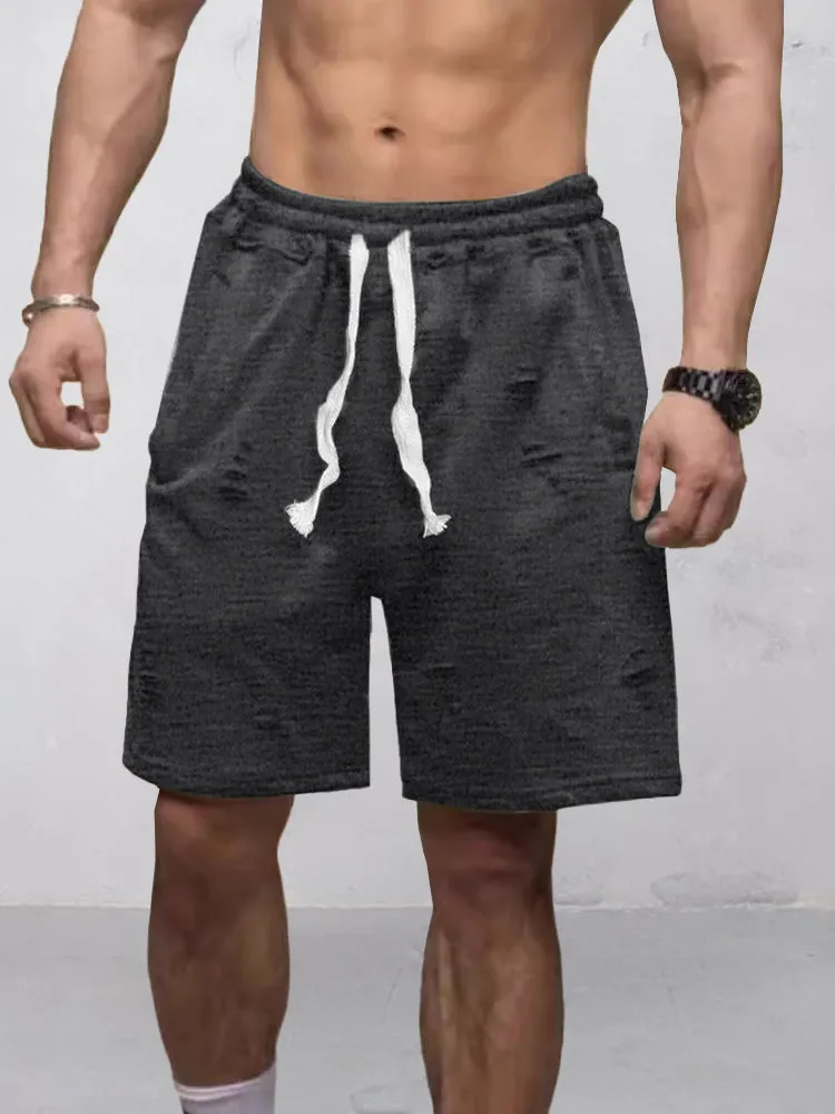 Active Comfort Ripped Shorts