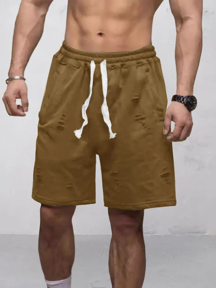 Active Comfort Ripped Shorts