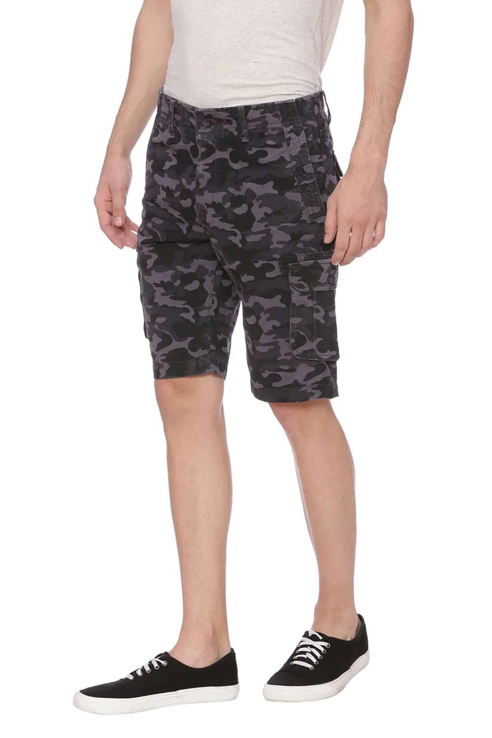 Basics Comfort Fit 6 Pocket Cargo Shorts