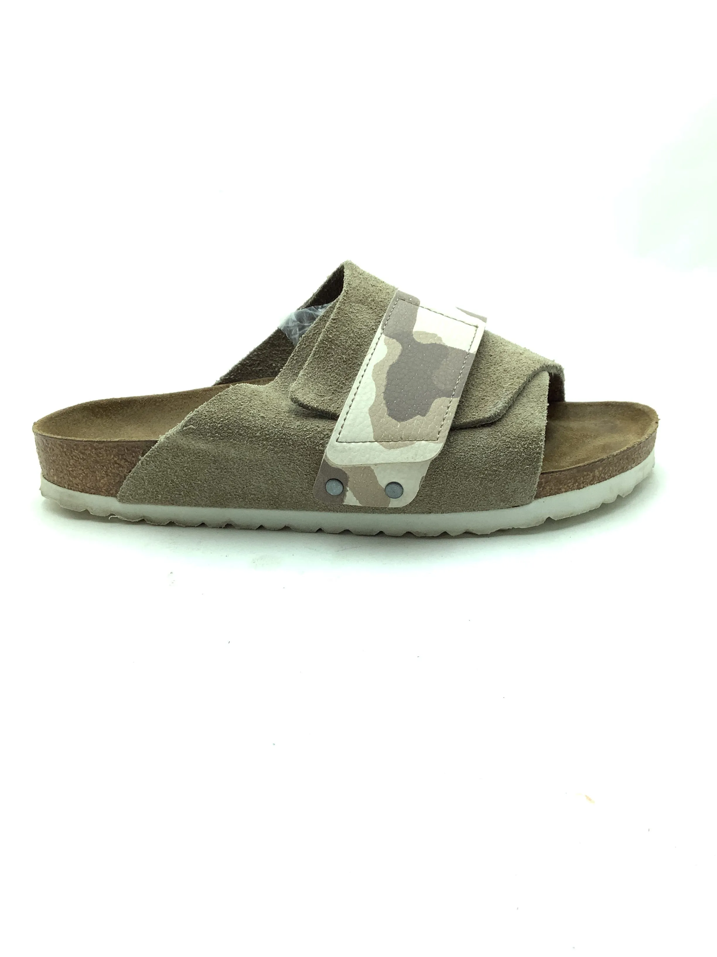 Birkenstock Women's Sandals Tan Camo Suede Leather Size: US 9.5/ EU 41