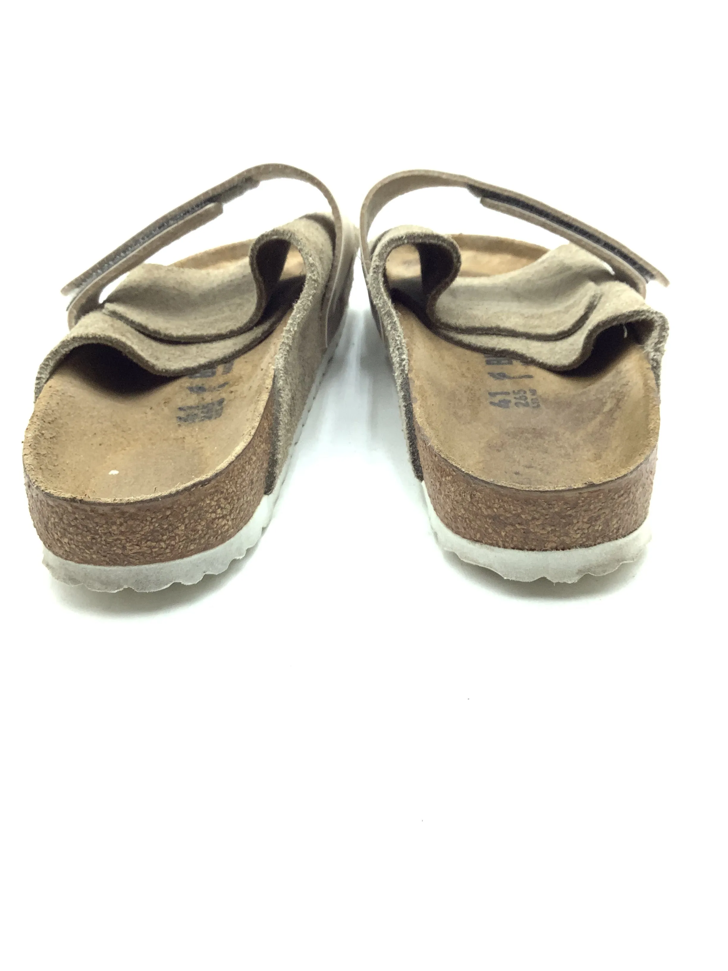 Birkenstock Women's Sandals Tan Camo Suede Leather Size: US 9.5/ EU 41