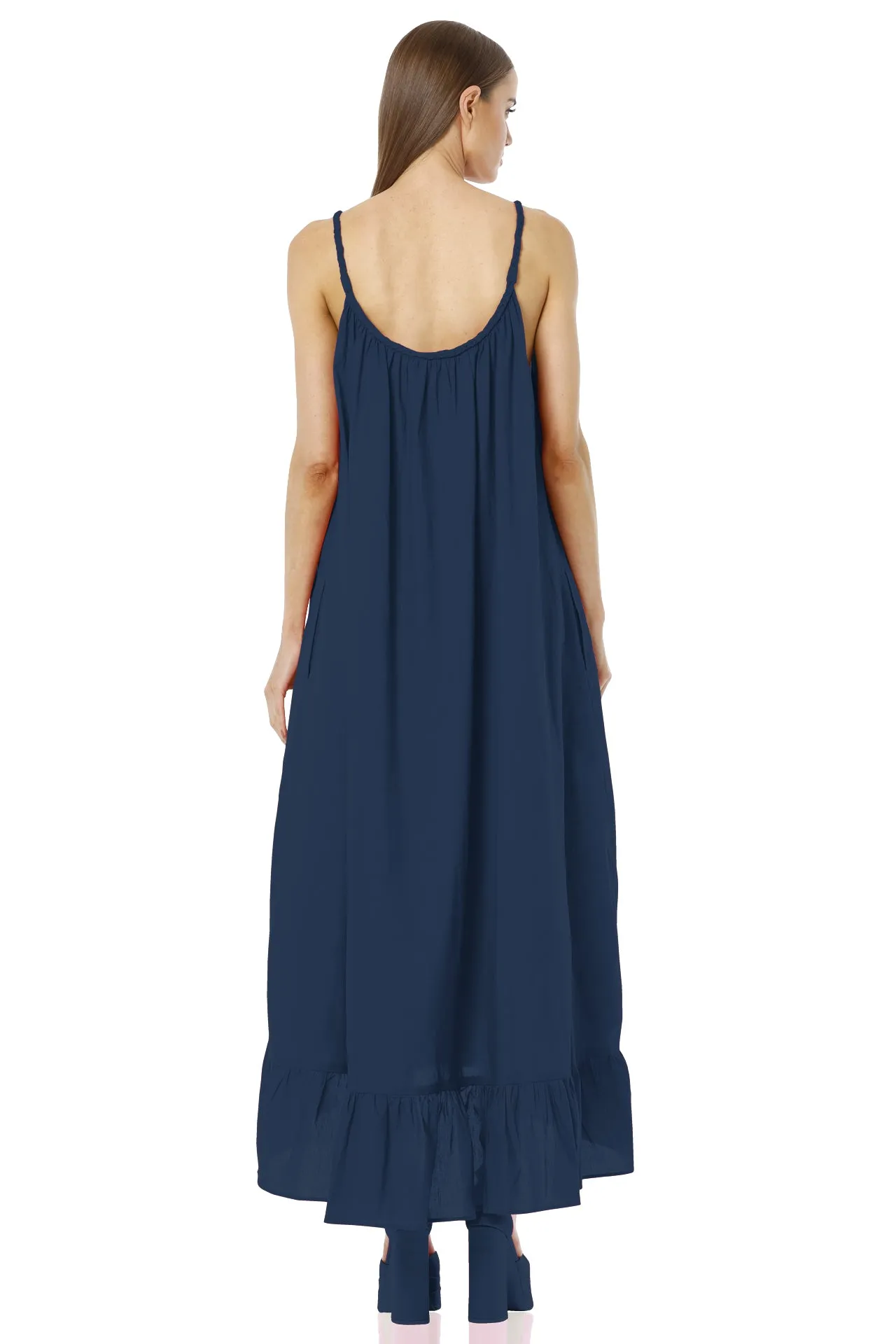 Blue Going Out Maxi Dress