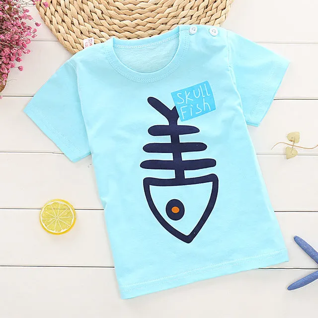 Cartoon Baby Tees