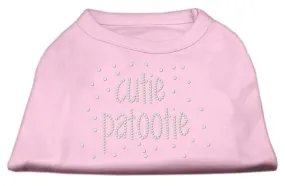 Cutie Patootie Rhinestone Shirts Light Pink LG (14)