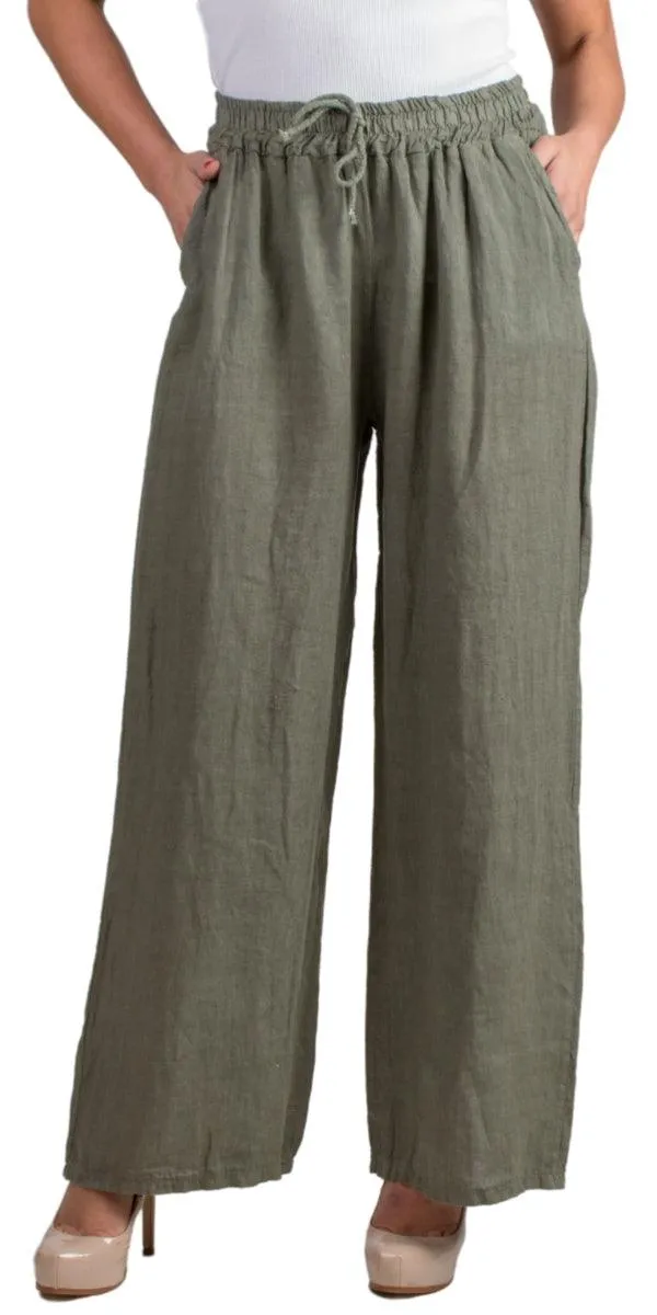 Delfina Linen Pants