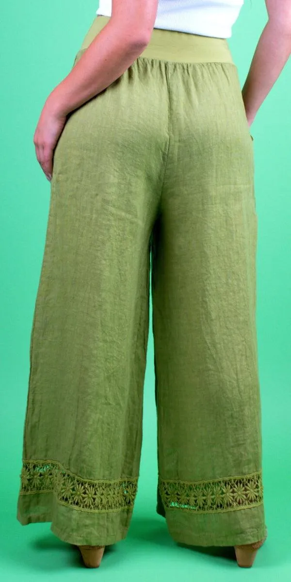 Fiorella Linen Pants