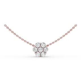 Floral Diamond Necklace