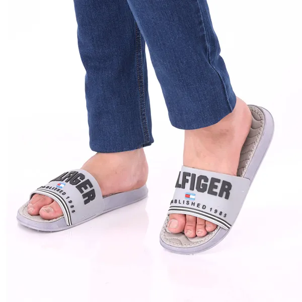 Grey Soft Slippers for Men