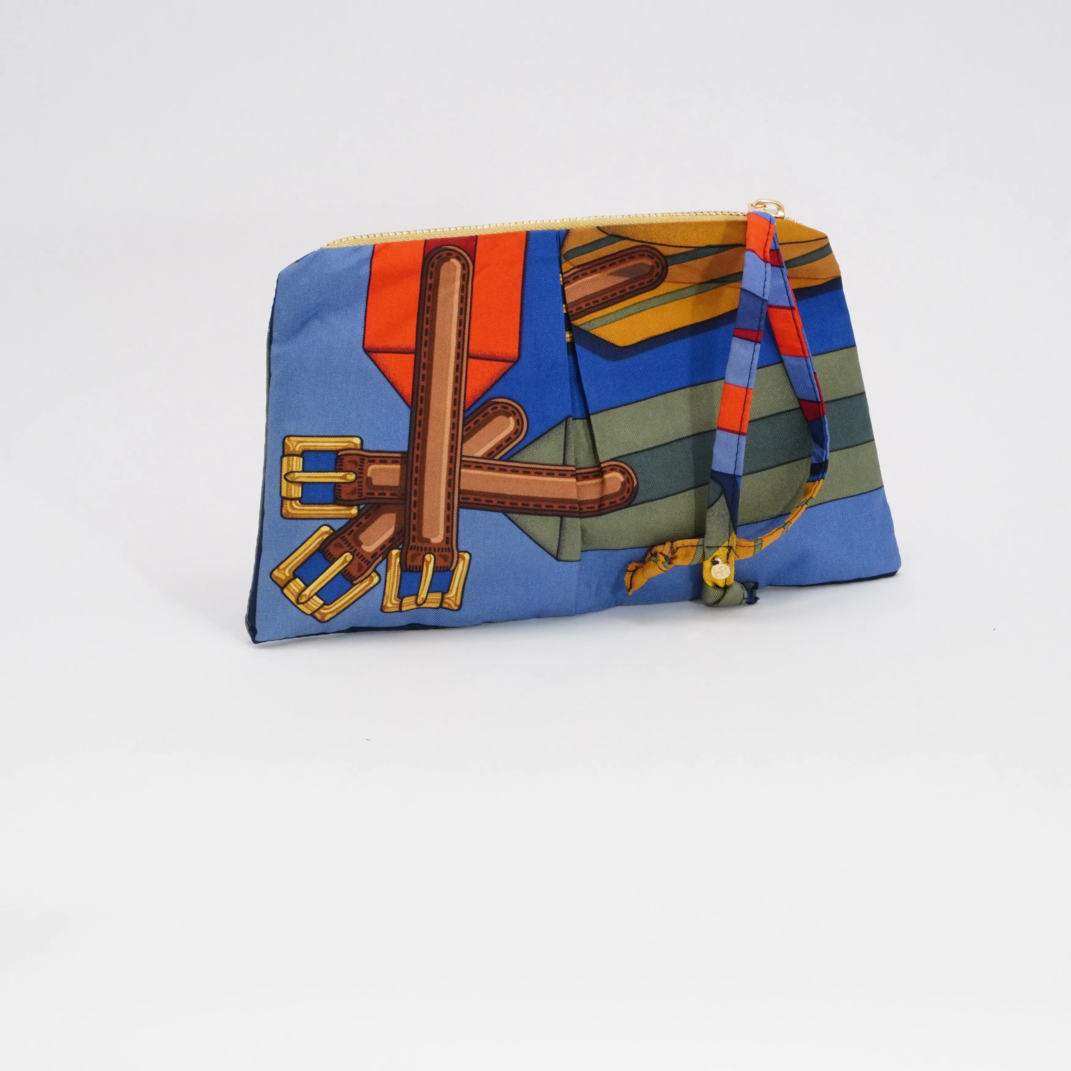 Hampton Road Designs Les Sangles Scarf Clutch (Upcycled From Hermes Scarf)