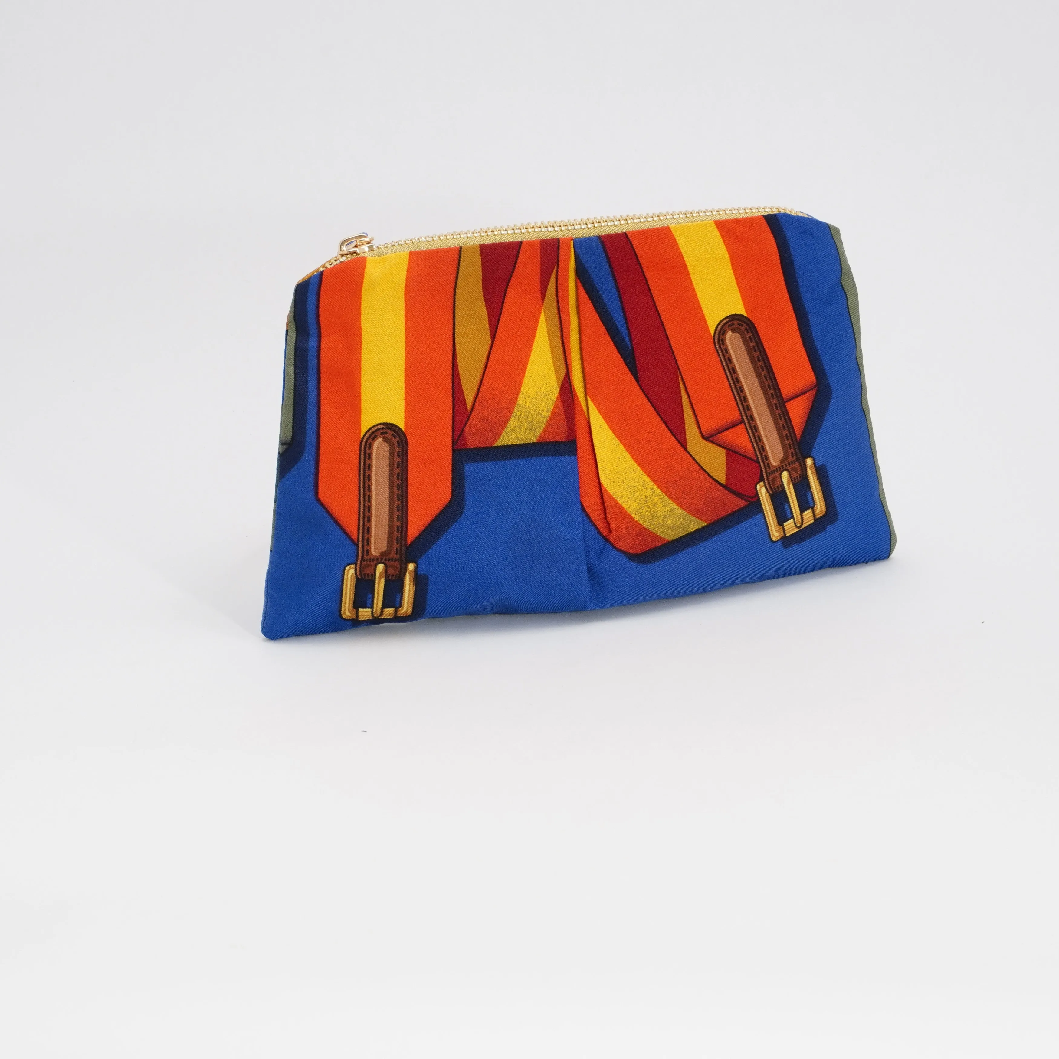 Hampton Road Designs Les Sangles Scarf Clutch (Upcycled From Hermes Scarf)