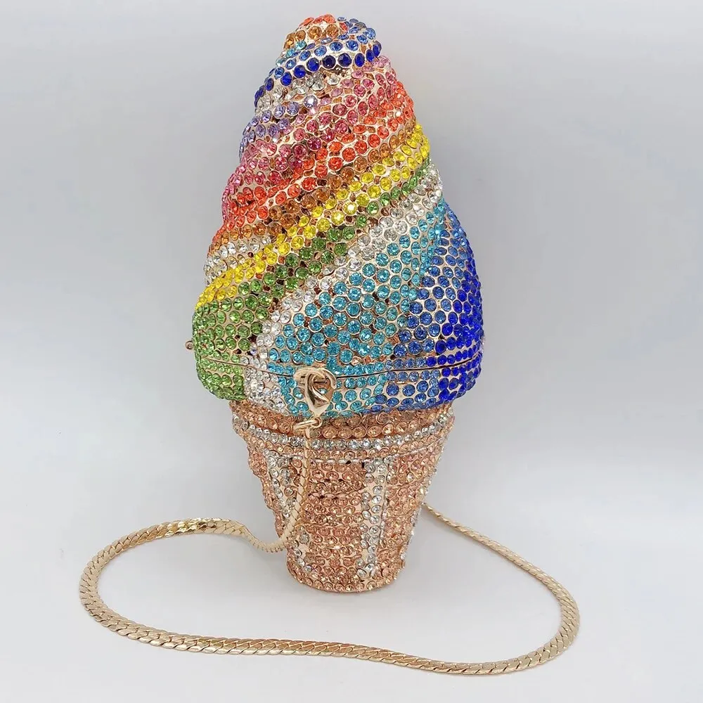 Ice Cream Crystal Purse