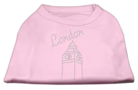 London Rhinestone Shirts Light Pink S (10)