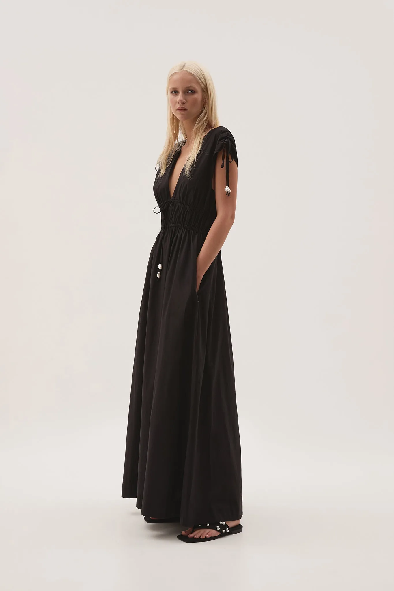 Marley Tie Maxi Dress