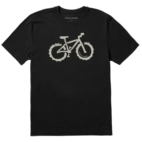 Men's Fat Tire Mountain Bike Short Sleeve Tee