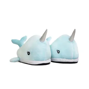 Narwhal Slippers Childs One Size Child UK 11-2