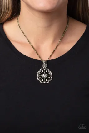 Necklaces Bewitching Brilliance - Brass N2286