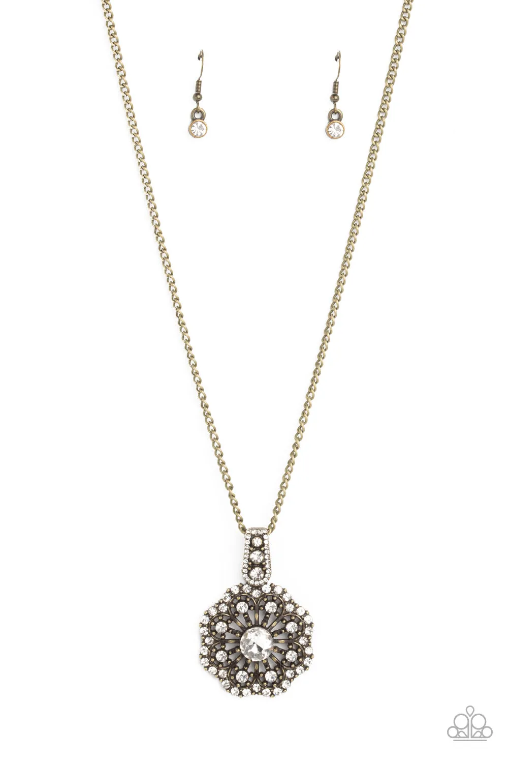 Necklaces Bewitching Brilliance - Brass N2286