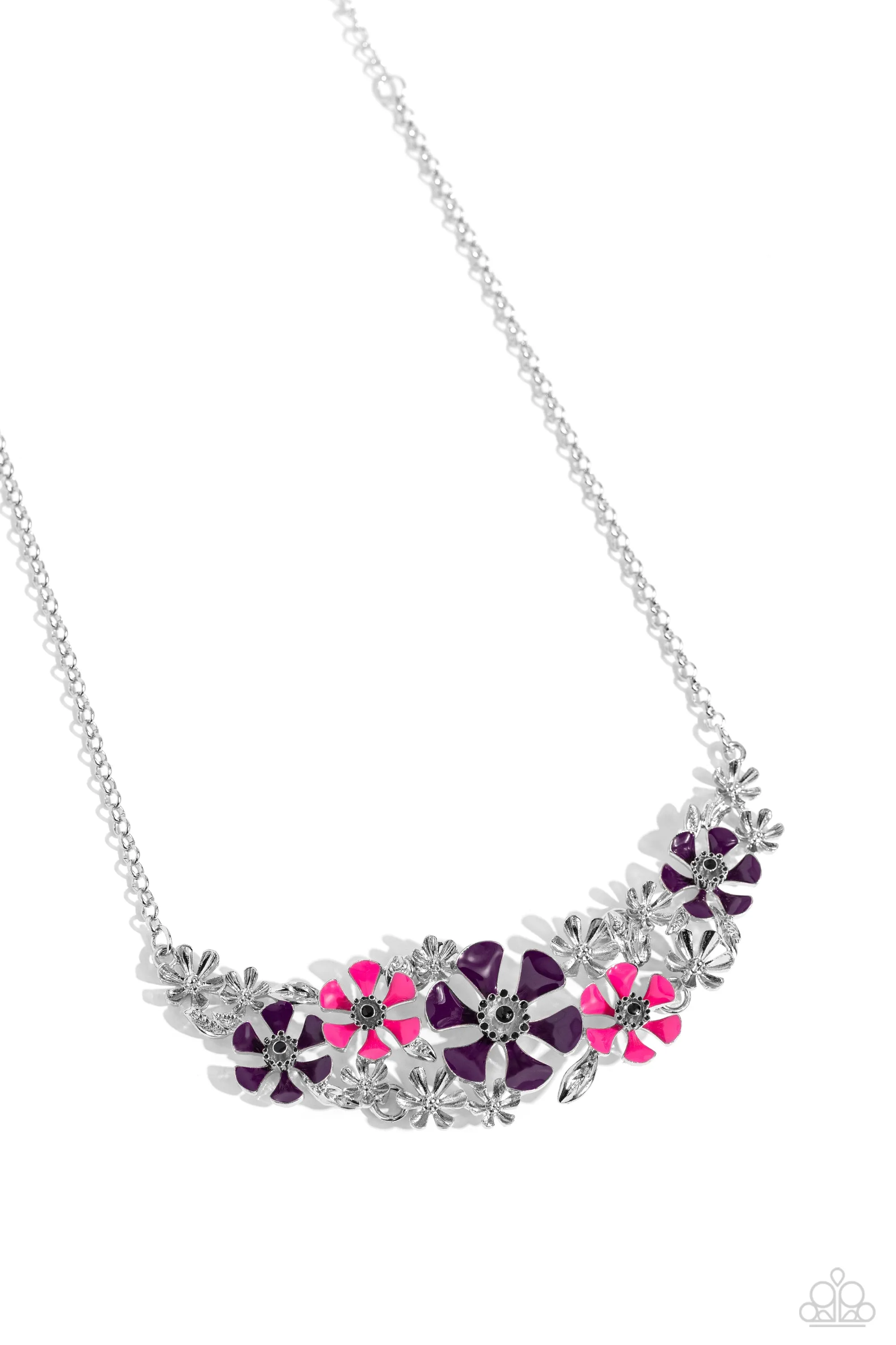 Necklaces Blooming Practice - Purple N011