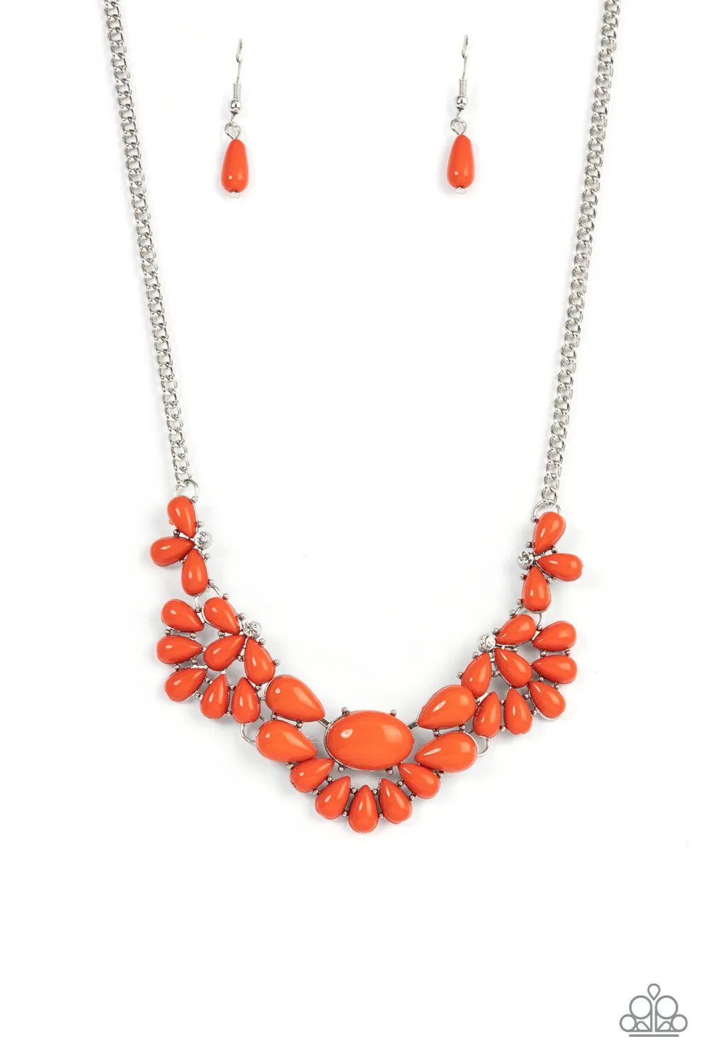 Necklaces Secret GARDENISTA - Orange N2264