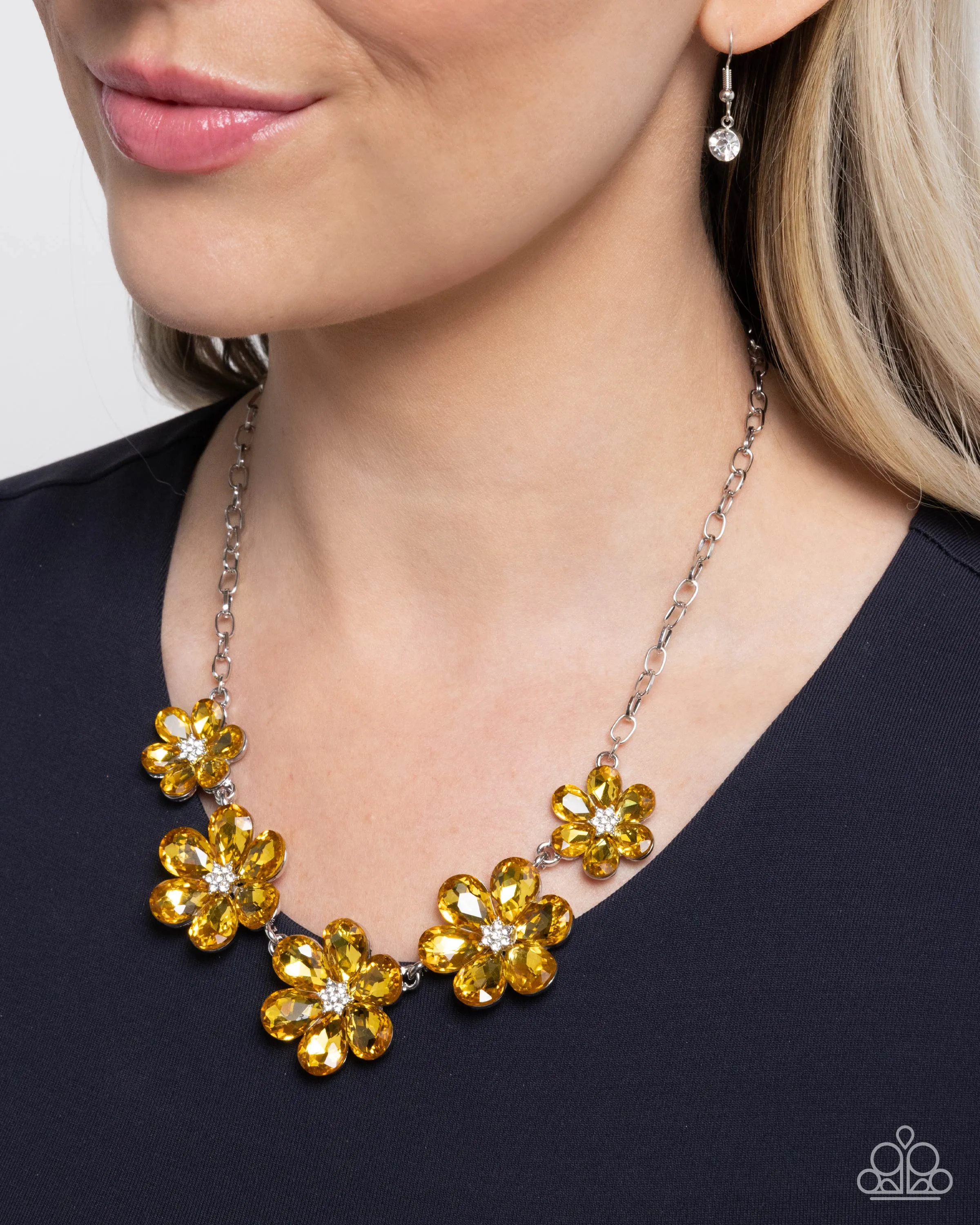 Necklaces Whimsical Way - Yellow N2135