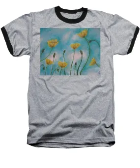 Petals of Yellows - Baseball T-Shirt