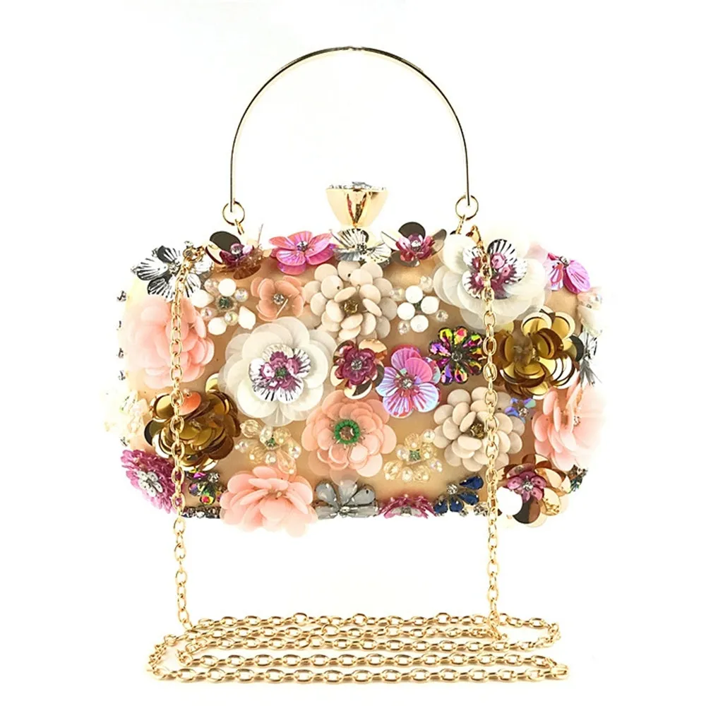 Polyester Solid Colorful Delicate Clutch Women's Handbags