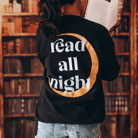 Read All Night Pullover Sweater