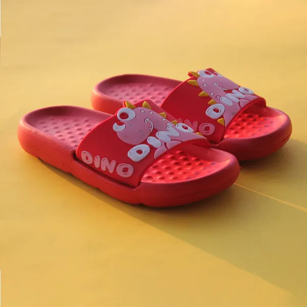 Red Cozy & Soft Slippers for Kids