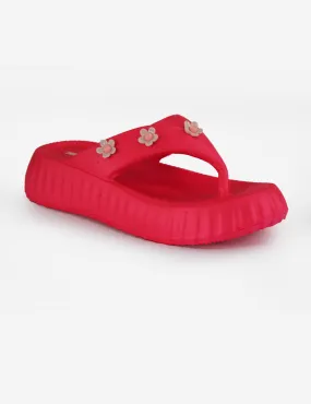 Red | Soft Slippers for women