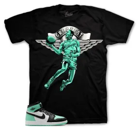 Retro 1 Green Glow Greatest Shirt