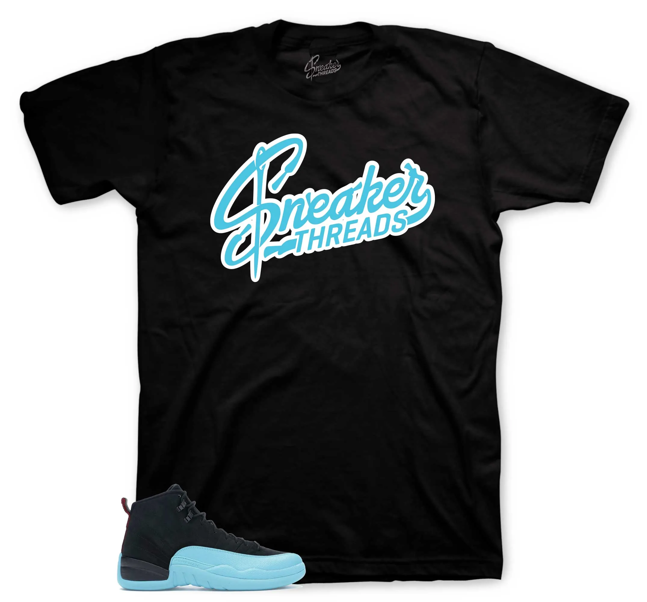 Retro 12 Gamma Blue ST Logo Shirt