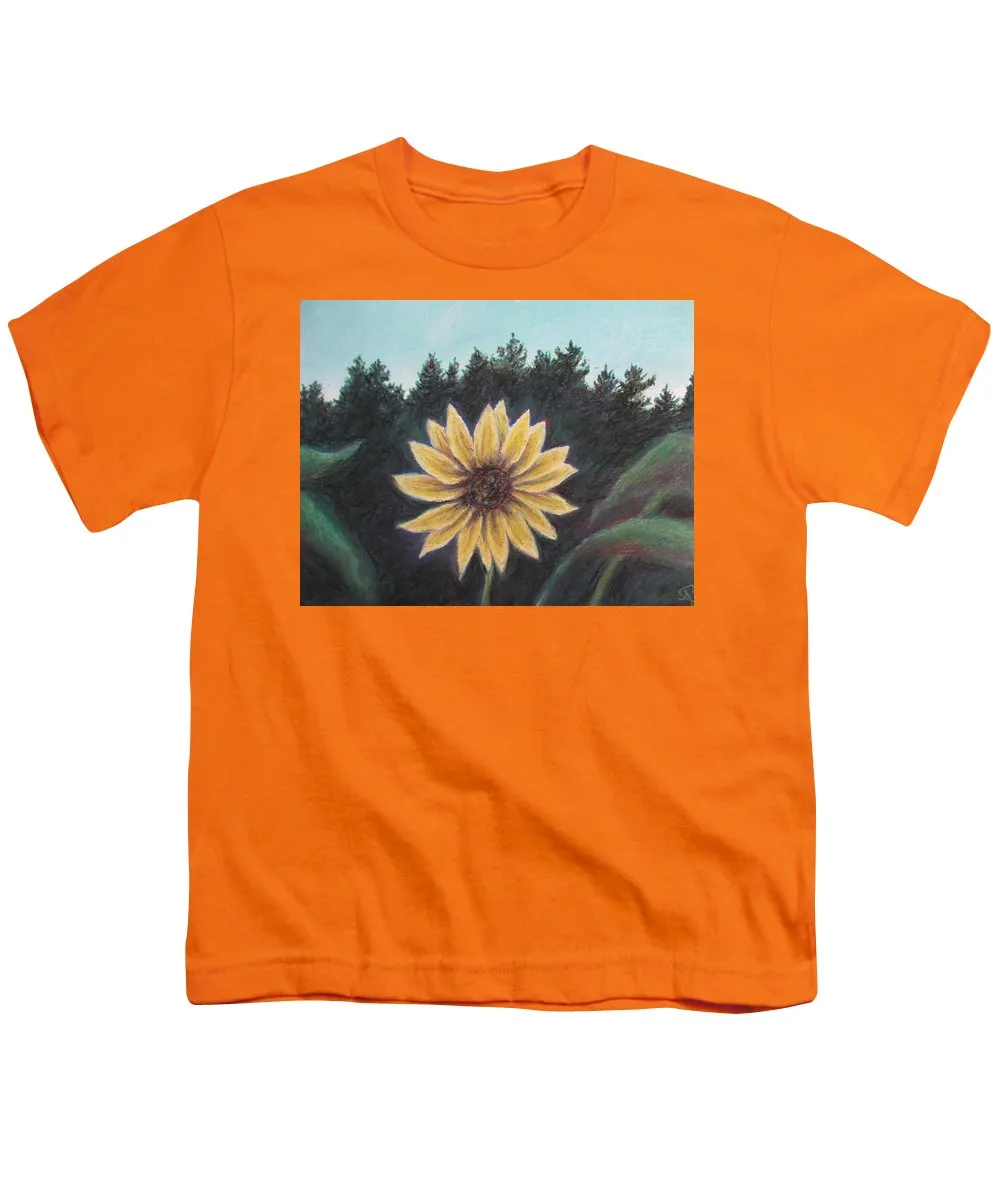 Spinning Flower Sun - Youth T-Shirt