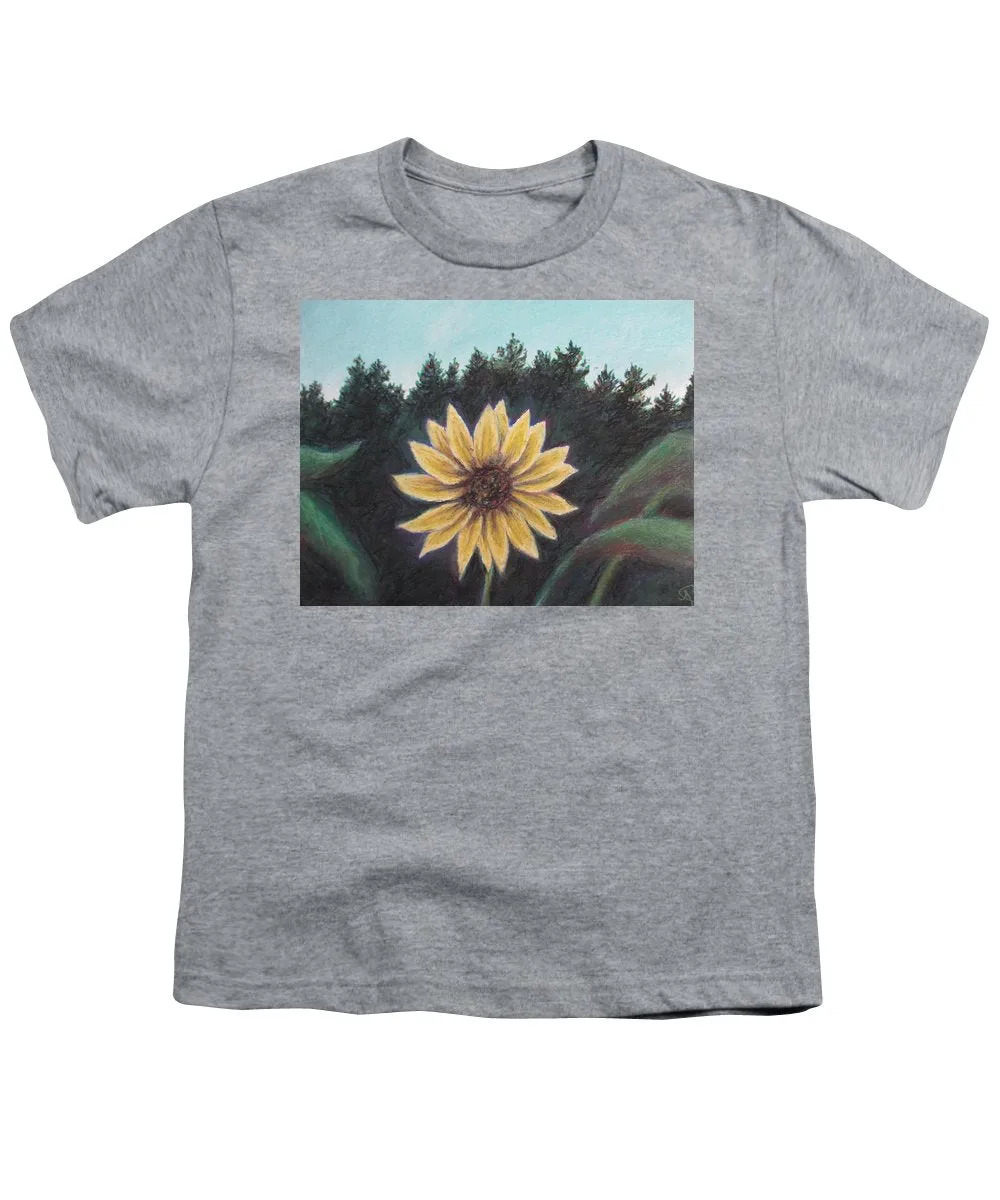 Spinning Flower Sun - Youth T-Shirt