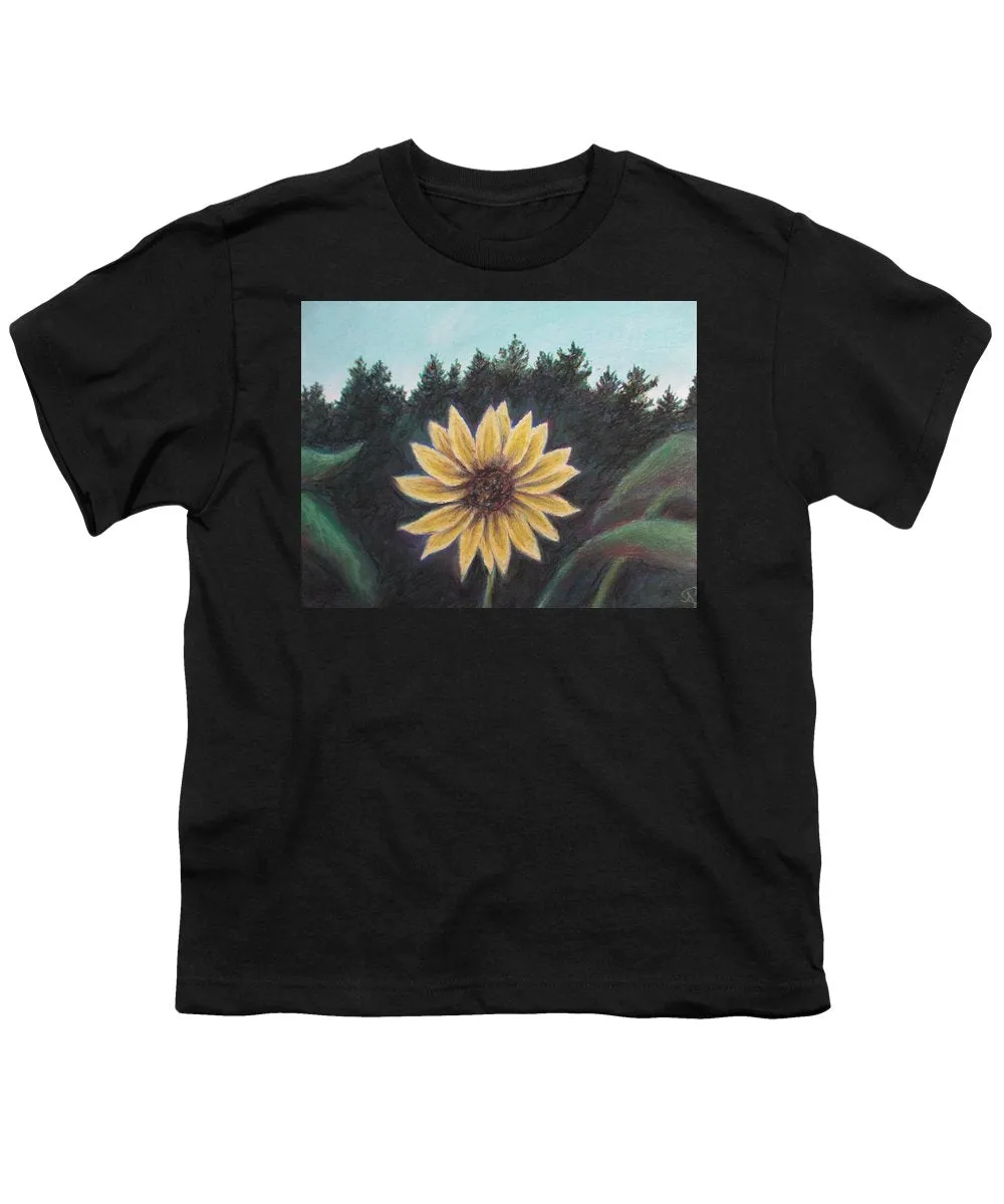 Spinning Flower Sun - Youth T-Shirt