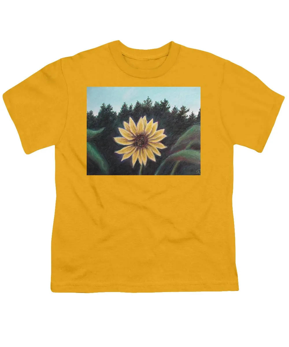 Spinning Flower Sun - Youth T-Shirt