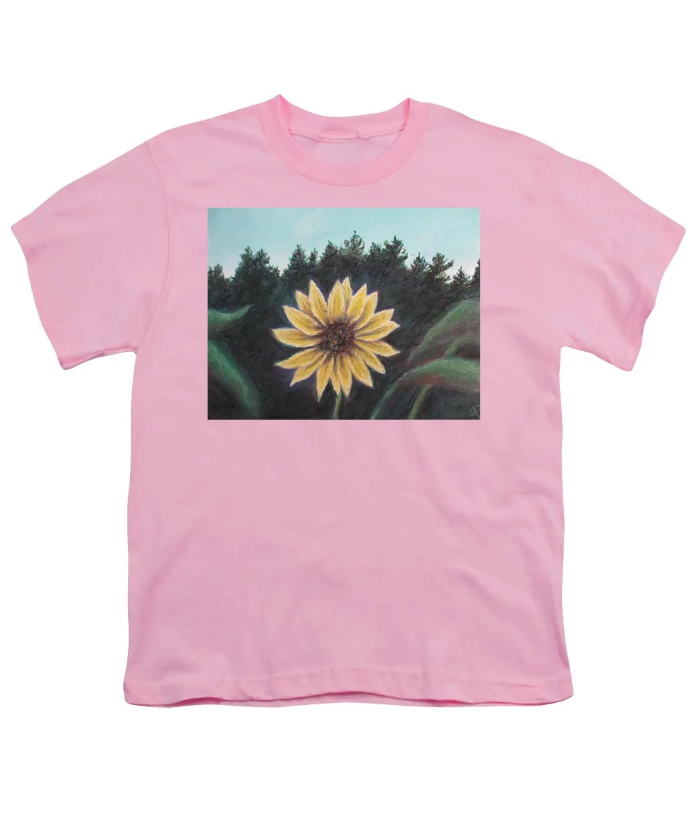 Spinning Flower Sun - Youth T-Shirt