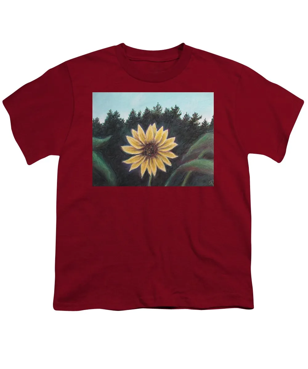 Spinning Flower Sun - Youth T-Shirt