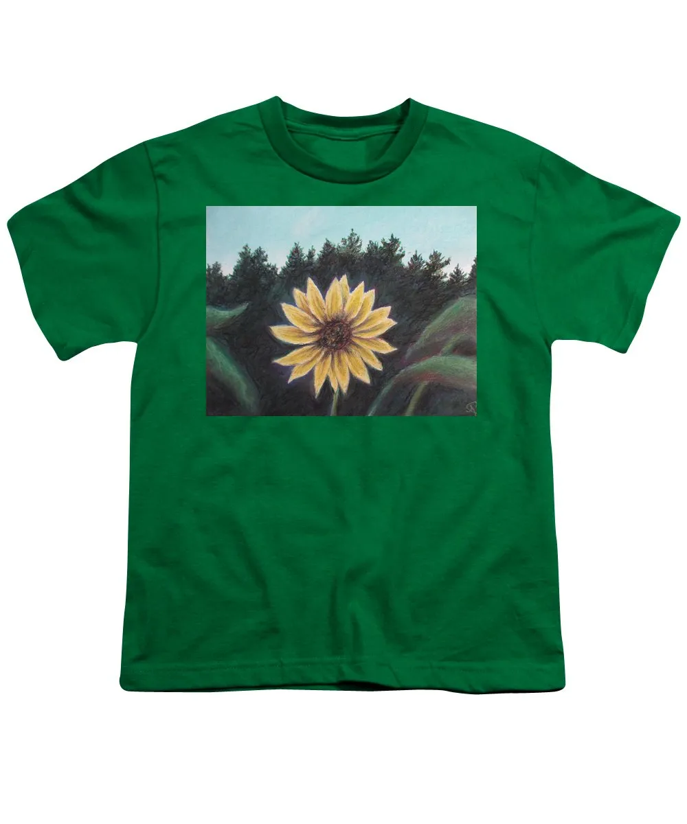 Spinning Flower Sun - Youth T-Shirt