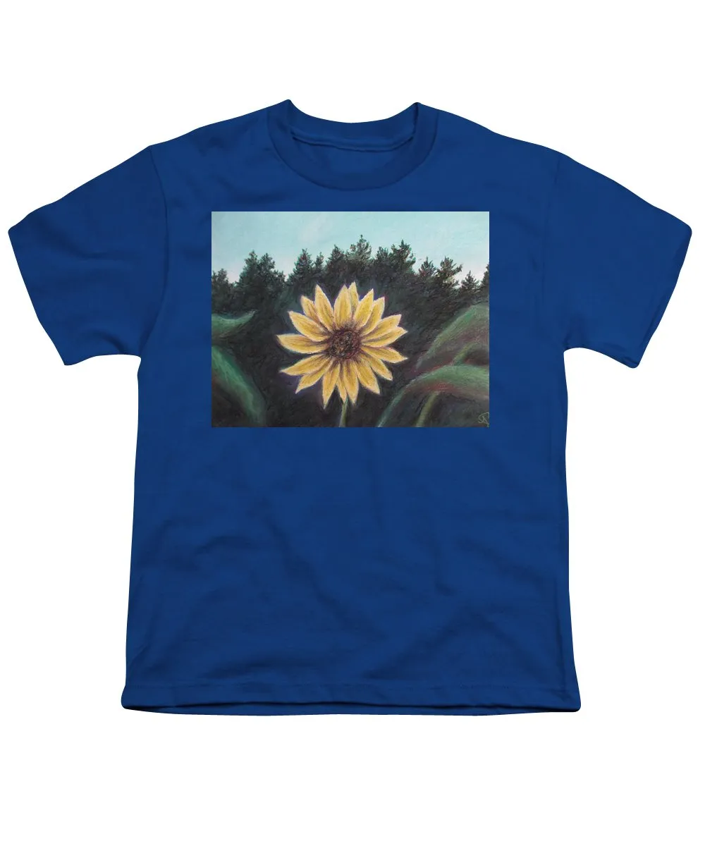 Spinning Flower Sun - Youth T-Shirt