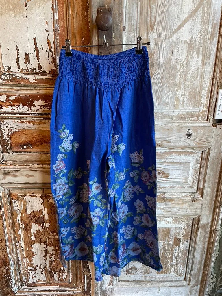 Spring Floral Pants