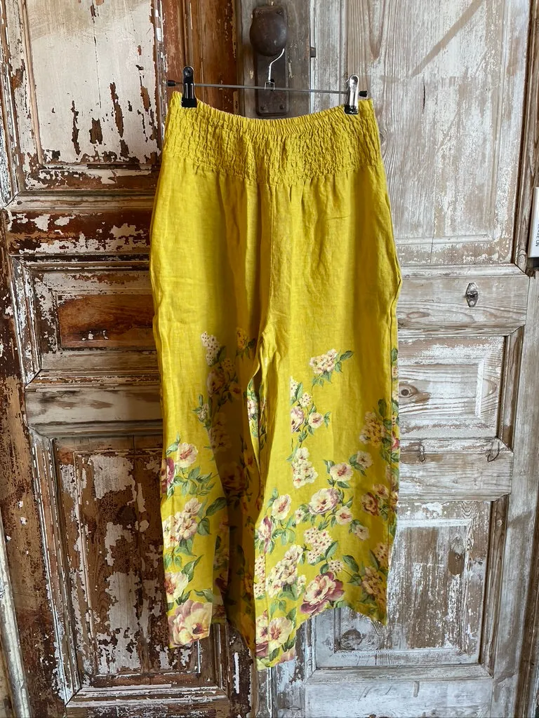 Spring Floral Pants