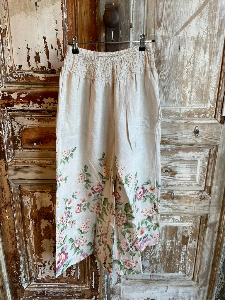 Spring Floral Pants