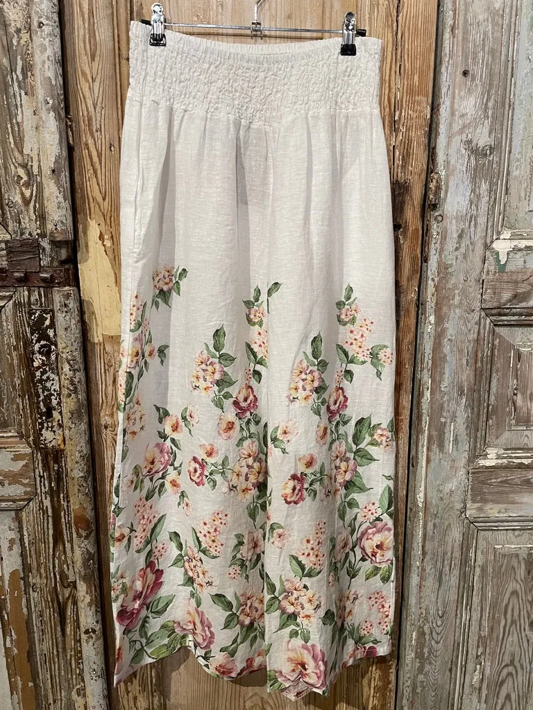 Spring Floral Pants