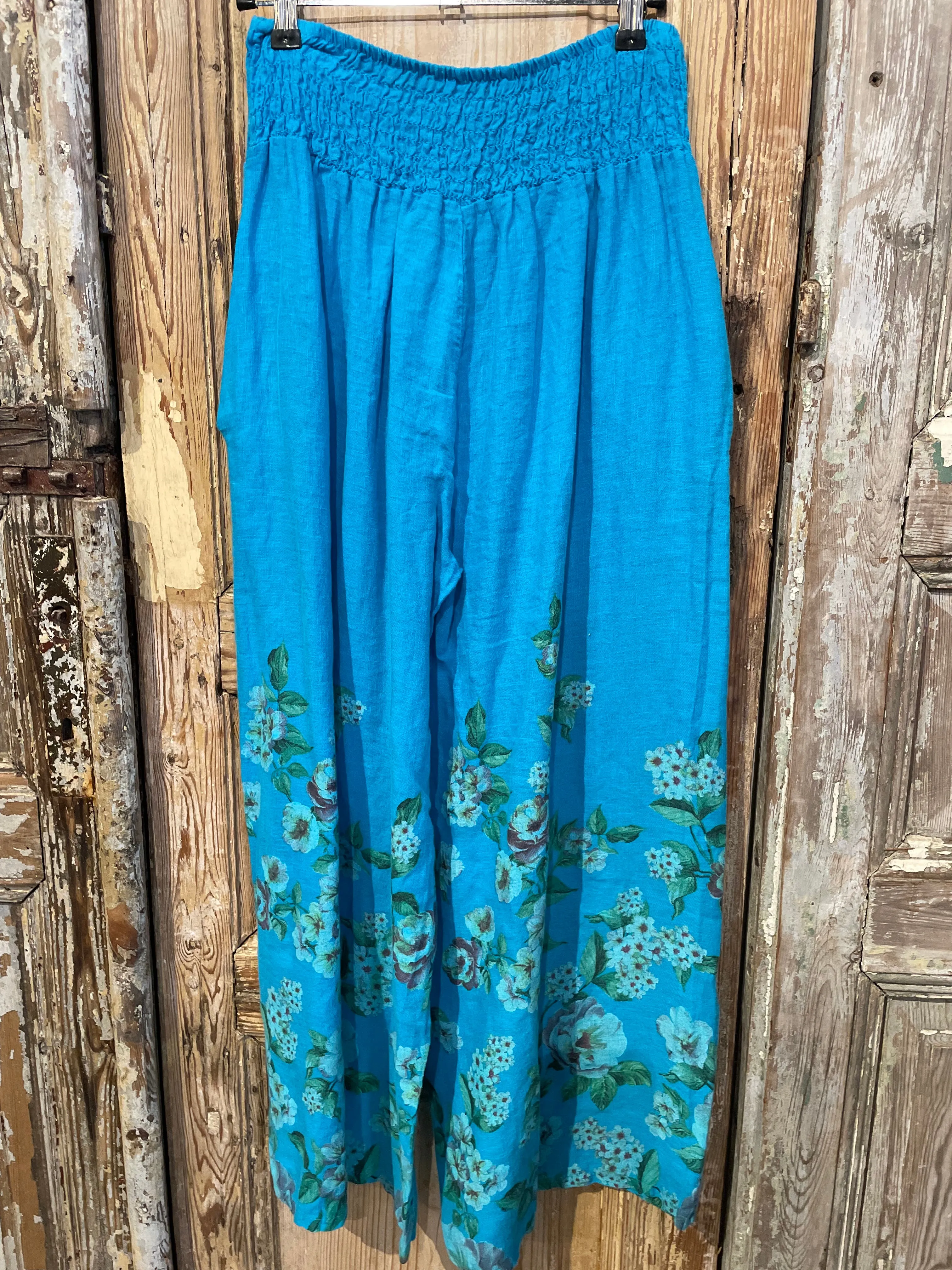 Spring Floral Pants