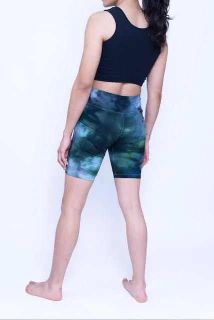 Tie Dye Shorts - Hemp Blend, Comfort & Style Bike Shorts