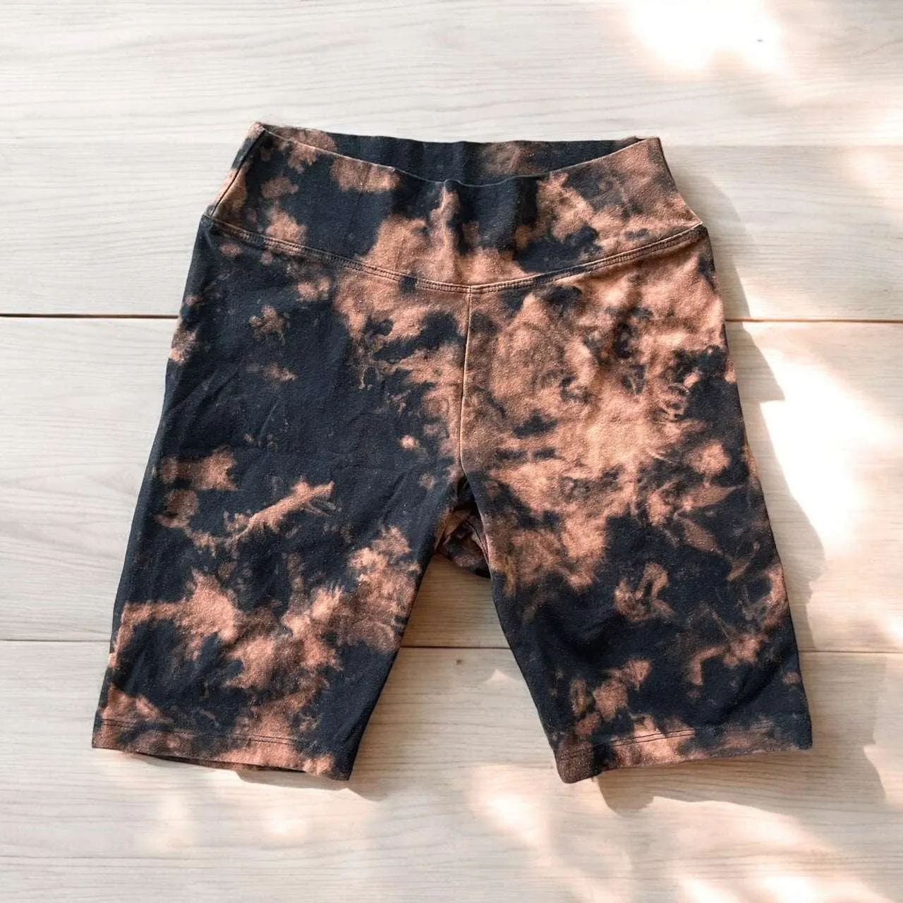 Tie Dye Shorts - Hemp Blend, Comfort & Style Bike Shorts