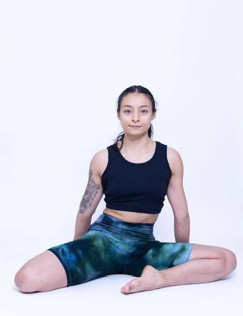 Tie Dye Shorts - Hemp Blend, Comfort & Style Bike Shorts