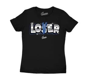 Womens - Dark Marina Blue 1 Lover Loser Shirt