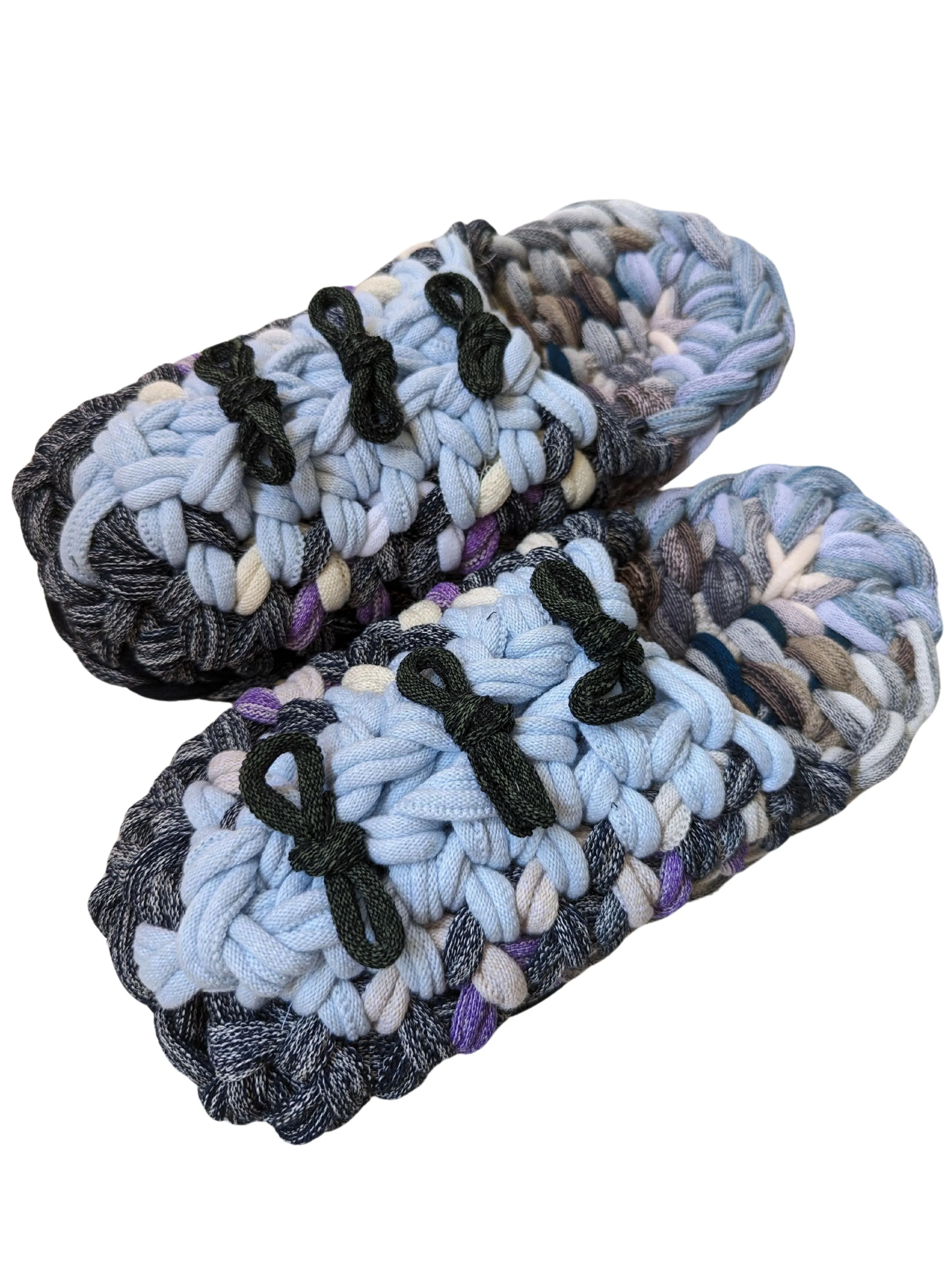 XL | Knit up-cycle slippers 2024-XL78 [XL]