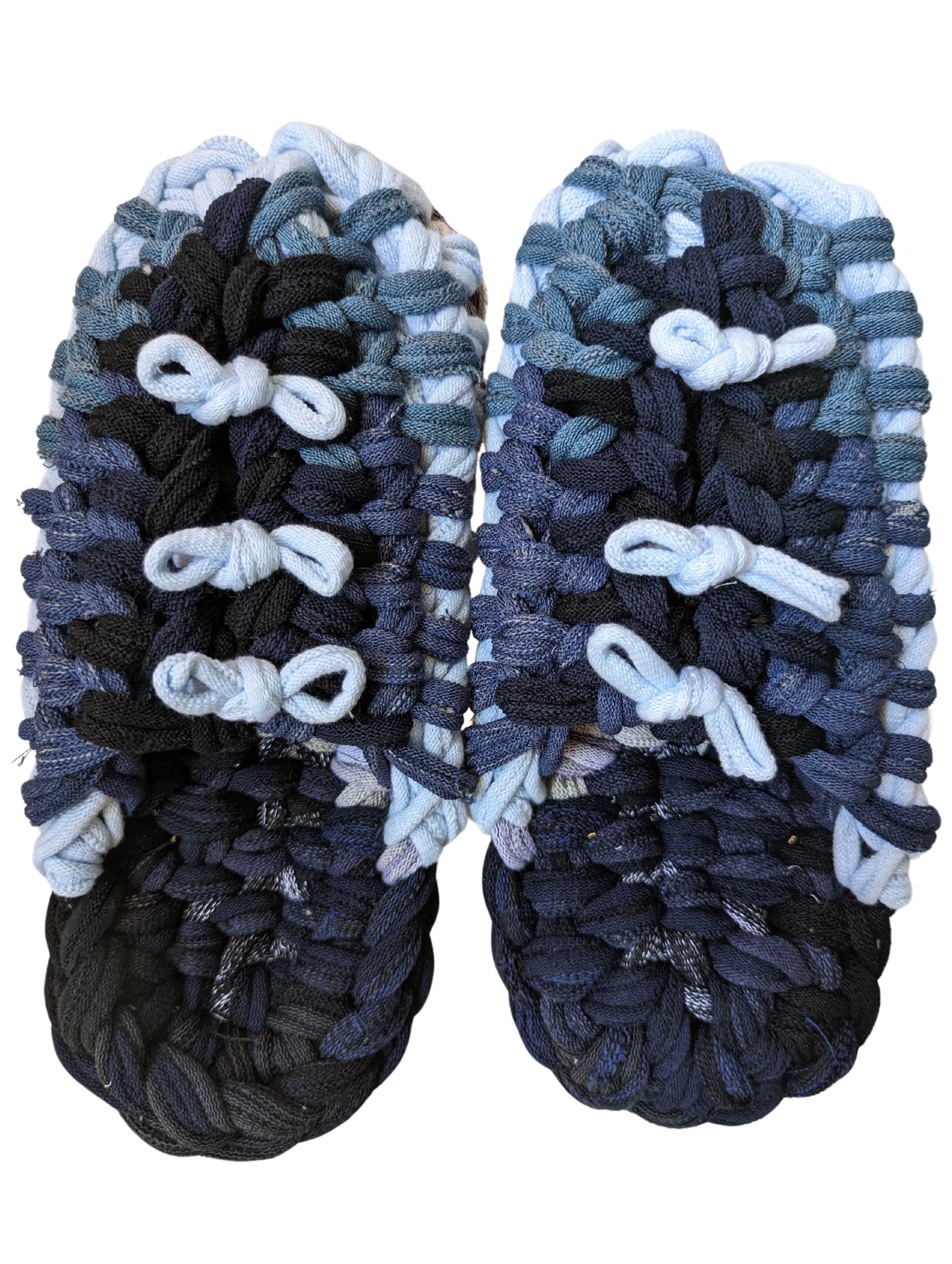 XL | Knit up-cycle slippers 2024-XL80 [XL]